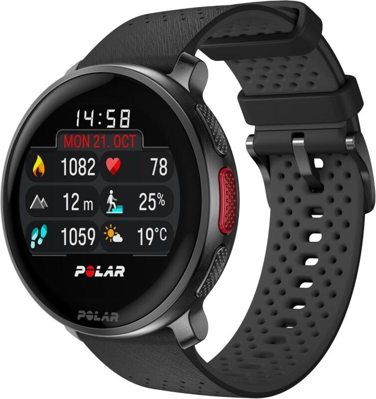 Polar Vantage V3 Premium GPS-Sportuhr mit AMOLED